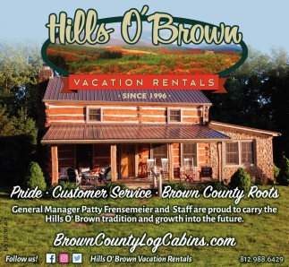 Pride Customer Service Brown County Roots Hills O Brown