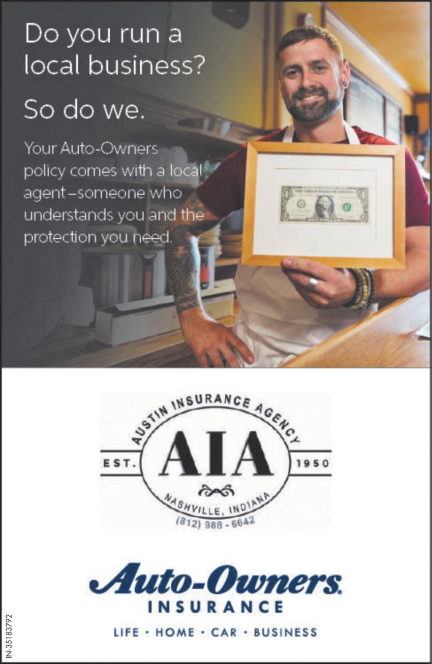 Do You Run a Local Busines?, Austin Insurance Agency, Inc., Nashville, IN