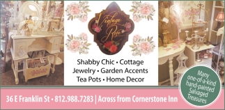 Across From Cornerstone Inn, Vintage Rose, Nashville, IN Across From Cornerstone Inn, Vintage Rose, Nashville, IN